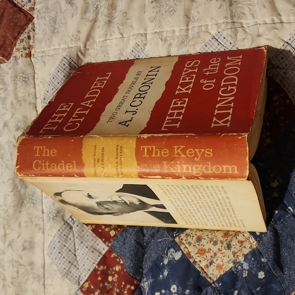 The Citadel and The Keys of the Kingdom by A.J. Cronin Hardcover - Picture 2 of 3